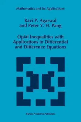 Opial Inequalities with Applications in Differential and Difference Equations