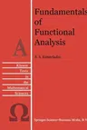 Fundamentals of Functional Analysis