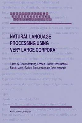 Natural Language Processing Using Very Large Corpora (1999)