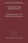 Uniqueness Theory of Meromorphic Functions