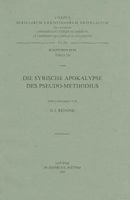 Die Syrische Apokalypse Des Pseudo-Methodius: T.