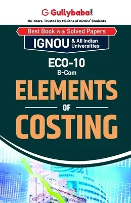 ECO-10 Elements of Costing