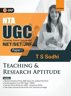 NTA UGC (NET/SET/JRF ) 2021 Paper I - Teaching & Research Aptitude 2ed by T.S. Sodhi