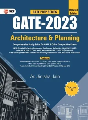 Gate 2023: Architecture & Planning Vol 2 - Guide by GKP