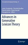 Advances in Generative Lexicon Theory (2013)