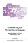 Quantitative Analysis of Mineral and Energy Resources (1988)