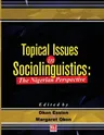 Topical Issues in Sociolinguistics