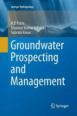 Groundwater Prospecting and Management (Softcover Reprint of the Original 1st 2016)