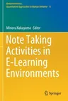 Note Taking Activities in E-Learning Environments (2021)